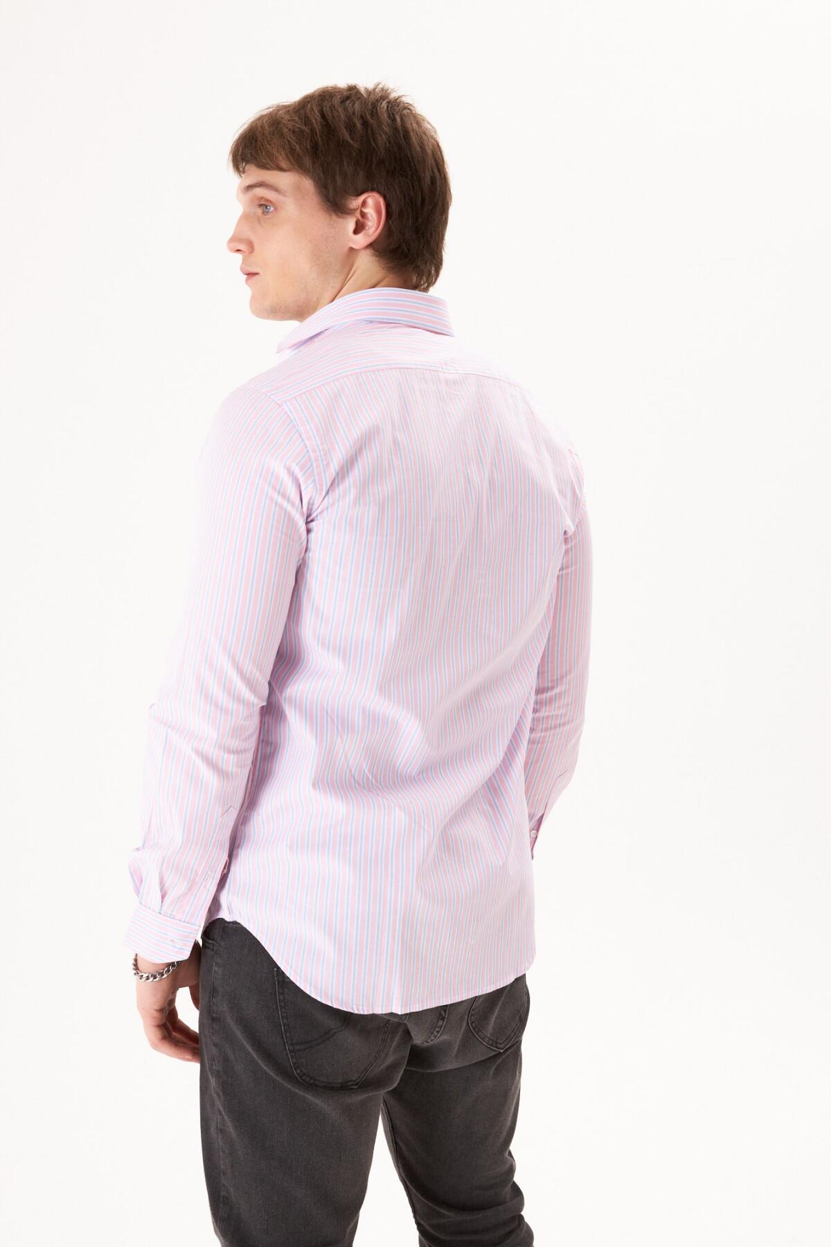 Camisa LS Slim Lines